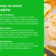Prosty przepis na pankejki bananowe z cynamonem. Puszyste naleśniki z owocami i syropem.