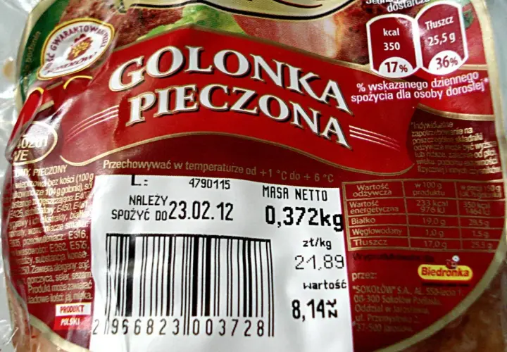 Ile kalorii ma golonka? Odkryj zaskakującą wartość odżywczą