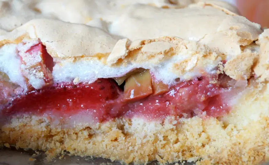 Tarta rabarbarowa - jak uniknąć mokrego spodu? Sprawdzony przepis