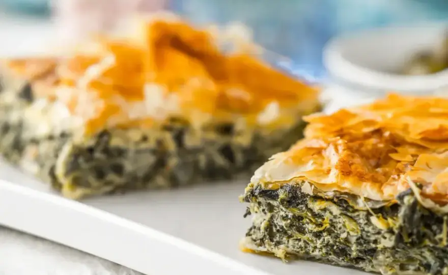 Spanakopita idealna - Jak upiec grecką pitę bez mokrego spodu?
