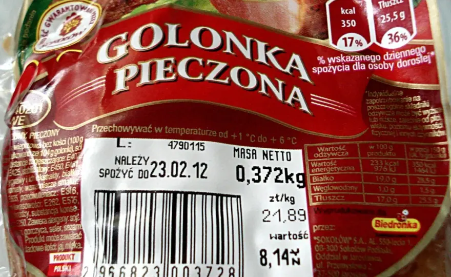 Ile kalorii ma golonka? Odkryj zaskakującą wartość odżywczą