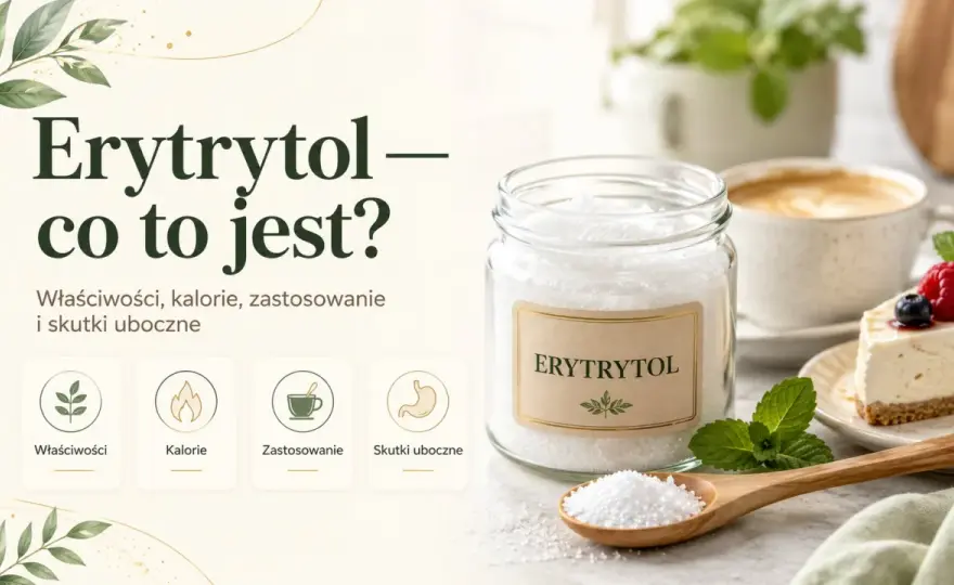 Erytrytol w kuchni - Jak zastąpić cukier i uniknąć błędów?